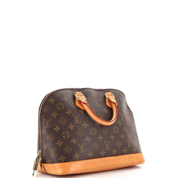 Louis Vuitton Vintage Alma Handbag Monogram Canvas PM