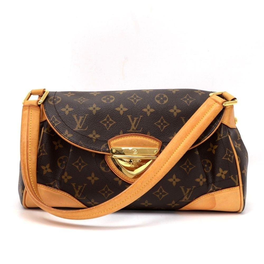 Louis Vuitto Beverly MM Monogram Canvas Shoulder Bag