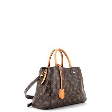 Louis Vuitton Montaigne Handbag Monogram Canvas MM