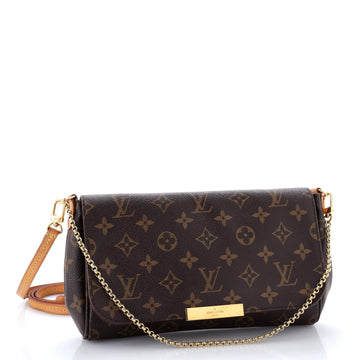 Louis Vuitton Favorite Handbag Monogram Canvas MM
