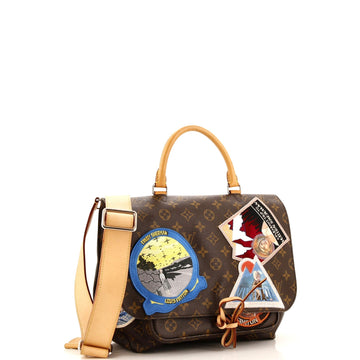 Louis Vuitton Cindy Sherman Camera Messenger Bag Patch Embellished Monogram Canvas