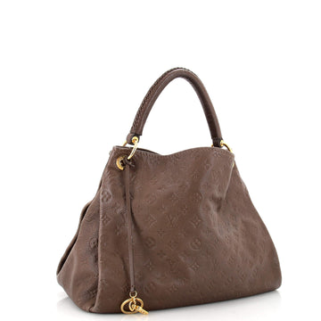Louis Vuitton Artsy Handbag Monogram Empreinte Leather MM