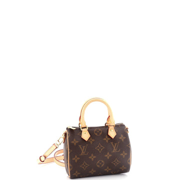 Louis Vuitton Speedy Bandouliere Bag Monogram Canvas Nano