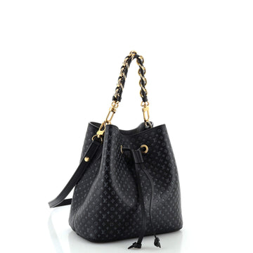 Louis Vuitton NeoNoe Handbag Nano Monogram Leather BB