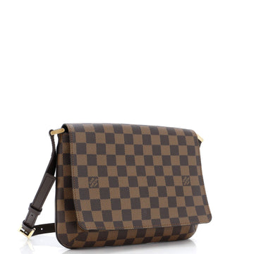 Louis Vuitton Musette Tango Handbag Damier
