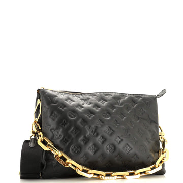 Louis Vuitton Coussin Bag Monogram Embossed Lambskin MM