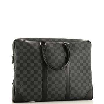 Louis Vuitton Porte-Documents Voyage Briefcase Damier Graphite PM