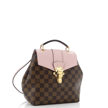Louis Vuitton Clapton Backpack Damier and Leather