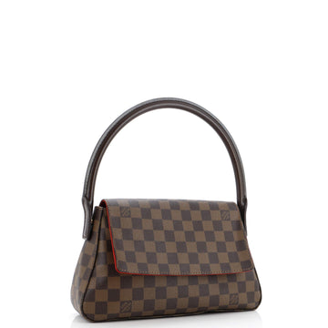 Louis Vuitton Looping Handbag Damier Mini