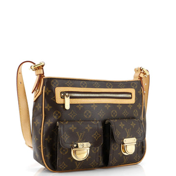 Louis Vuitton Hudson Handbag Monogram Canvas GM