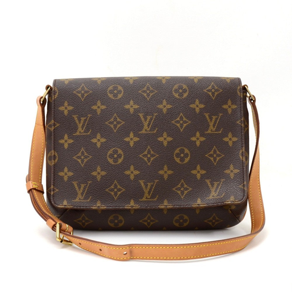 Louis Vuitto Musette Tango Monogram Canvas Shoulder Bag