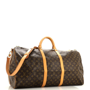 Louis Vuitton Keepall Bandouliere Bag Monogram Canvas 60