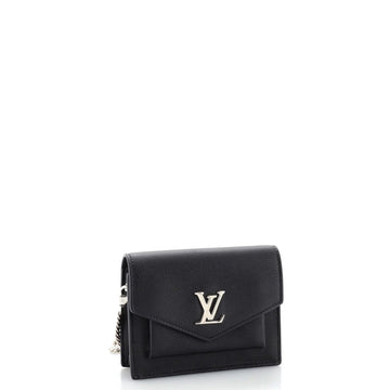 Louis Vuitton Mylockme Chain Pochette Leather Mini