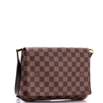 Louis Vuitton Musette Tango Handbag Damier