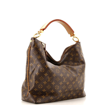 Louis Vuitton Sully Handbag Monogram Canvas MM