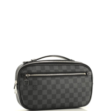 Louis Vuitton Ambler Waist Bag Damier Graphite