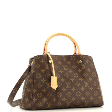 Louis Vuitton Montaigne Handbag Monogram Canvas MM