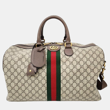 GG Canvas Ophidia Duffel Bag