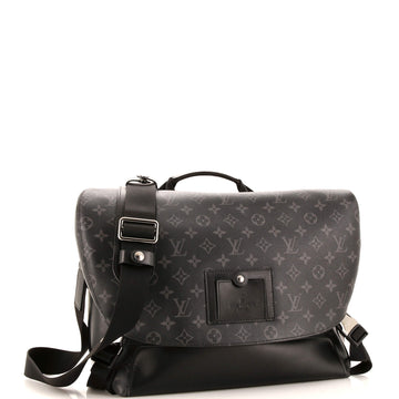 Louis Vuitton Voyager Messenger Bag Monogram Eclipse Canvas MM
