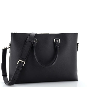 Louis Vuitton Anton Soft Briefcase Taiga Leather