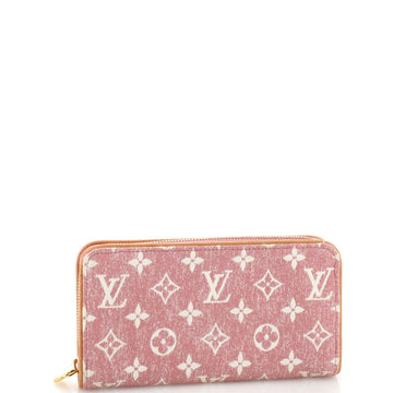 Louis Vuitton Zippy Wallet Monogram Jacquard Denim