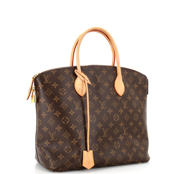 Louis Vuitton Lockit NM Handbag Monogram Canvas MM