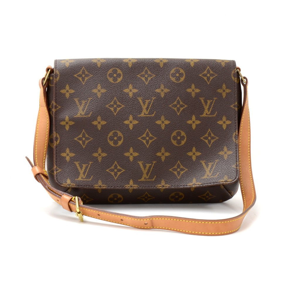 Louis Vuitto Musette Tango Monogram Canvas Shoulder Bag