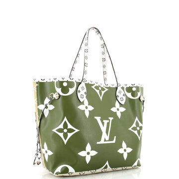 Louis Vuitton Neverfull NM Tote Limited Edition Colored Monogram Giant MM