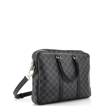 Louis Vuitton Porte-Documents Voyage Briefcase Damier Graphite PM