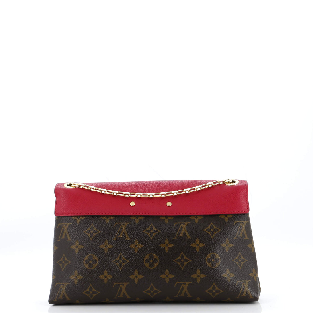Louis Vuitton Pallas Chain Shoulder Bag Monogram Canvas and Calfskin