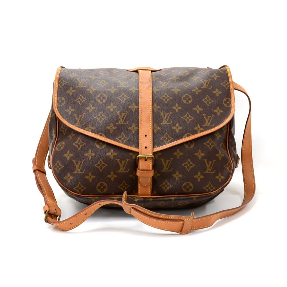 Louis Vuitto Saumur 35 Monogram Canvas Shoulder Bag
