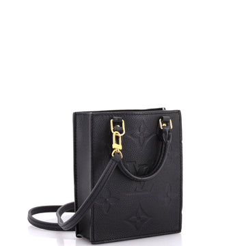 Louis Vuitton Petit Sac Plat Bag Monogram Empreinte Giant