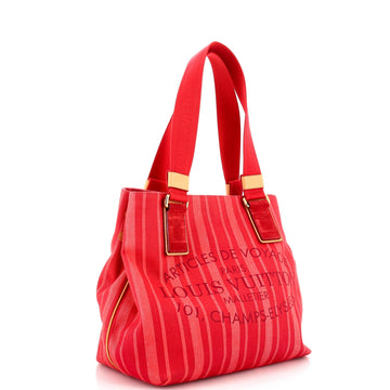 Louis Vuitton Articles de Voyage Beach Cabas Printed Canvas PM