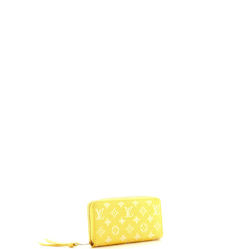 Louis Vuitton Zippy Wallet Spring in the City Monogram Empreinte Leather