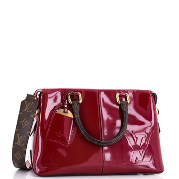 Louis Vuitton Miroir Handbag Vernis with Monogram Canvas