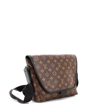 Louis Vuitton Magnetic Messenger Bag Macassar Monogram Canvas