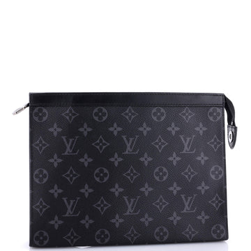 Louis Vuitton Pochette Voyage Monogram Eclipse Canvas MM