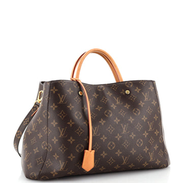 Louis Vuitton Montaigne Handbag Monogram Canvas GM