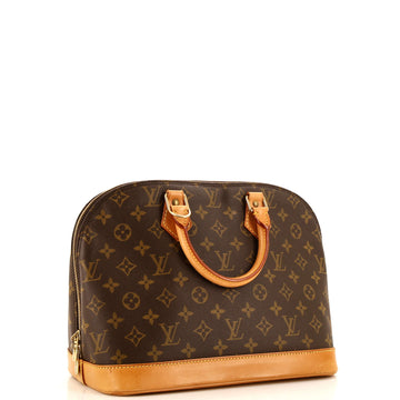 Louis Vuitton Alma Handbag Monogram Canvas PM