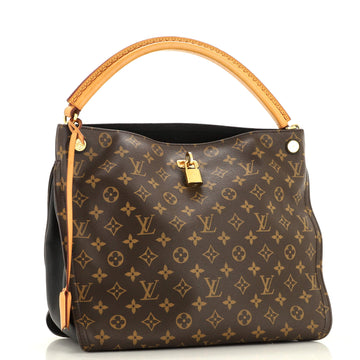 Louis Vuitton Gaia Handbag Monogram Canvas