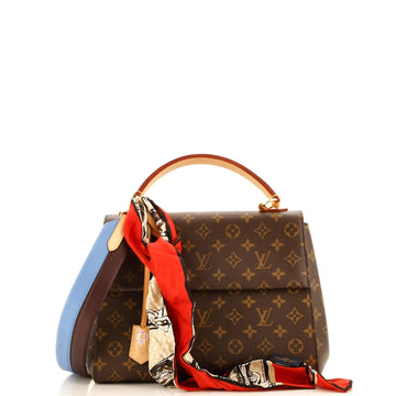 Louis Vuitton Cluny Top Handle Bag Monogram Canvas MM