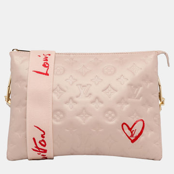 Pink Monogram Fall In Love Coussin PM