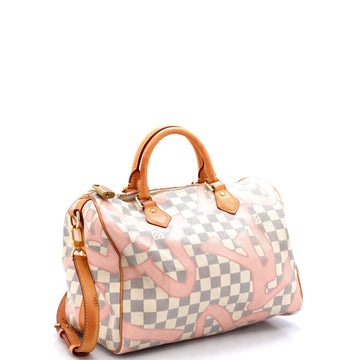 Louis Vuitton Speedy Bandouliere Bag Limited Edition Damier Tahitienne 30