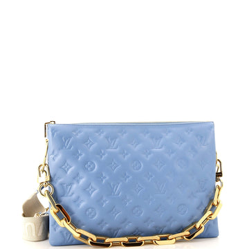 Louis Vuitton Coussin Bag Monogram Embossed Lambskin MM
