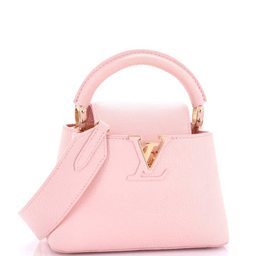 Louis Vuitton Capucines Bag Leather Mini