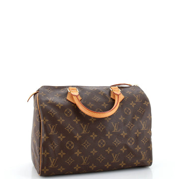 Louis Vuitton Speedy Handbag Monogram Canvas 30