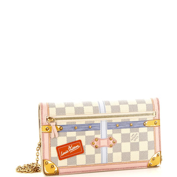 Louis Vuitton Weekend Pochette Limited Edition Damier Summer Trunks