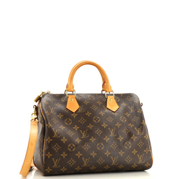 Louis Vuitton Speedy Bandouliere Bag Monogram Canvas 30