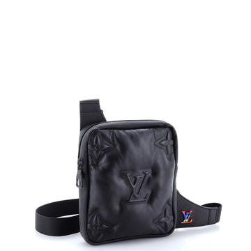 Louis Vuitton A4 Asymmetrical Sling Bag Monogram Puffer Lambskin
