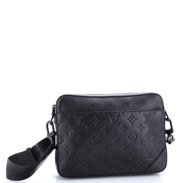 Louis Vuitton Duo Messenger Bag Monogram Shadow Leather